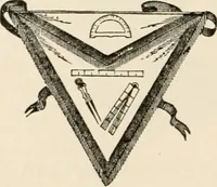 An illustration from The book of the ancient and accepted Scottish rite of freemasonry : containing instructions in all the degrees from the third to the thirty-third, and last degree of the rite : together with ceremonies of inauguration ... etc. (1914)