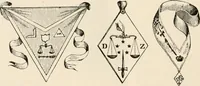 An illustration from The book of the ancient and accepted Scottish rite of freemasonry : containing instructions in all the degrees from the third to the thirty-third, and last degree of the rite : together with ceremonies of inauguration ... etc. (1914)