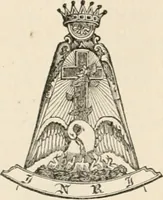 An illustration from The book of the ancient and accepted Scottish rite of freemasonry : containing instructions in all the degrees from the third to the thirty-third, and last degree of the rite : together with ceremonies of inauguration ... etc. (1914)