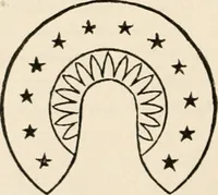 An illustration from The book of the ancient and accepted Scottish rite of freemasonry : containing instructions in all the degrees from the third to the thirty-third, and last degree of the rite : together with ceremonies of inauguration ... etc. (1914)