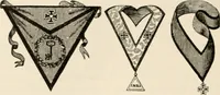 An illustration from The book of the ancient and accepted Scottish rite of freemasonry : containing instructions in all the degrees from the third to the thirty-third, and last degree of the rite : together with ceremonies of inauguration ... etc. (1914)
