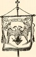 An illustration from The book of the ancient and accepted Scottish rite of freemasonry : containing instructions in all the degrees from the third to the thirty-third, and last degree of the rite : together with ceremonies of inauguration ... etc. (1914)