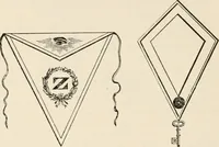 Picture 12 of 130 from The book of the ancient and accepted Scottish rite of freemasonry : containing instructions in all the degrees from the third to the thirty-third, and last degree of the rite : together with ceremonies of inauguration ... etc. (1914), leaf 47