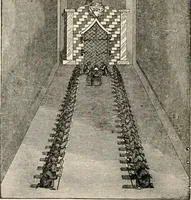 An illustration from The book of the ancient and accepted Scottish rite of freemasonry : containing instructions in all the degrees from the third to the thirty-third, and last degree of the rite : together with ceremonies of inauguration ... etc. (1914)