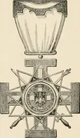 An illustration from The book of the ancient and accepted Scottish rite of freemasonry : containing instructions in all the degrees from the third to the thirty-third, and last degree of the rite : together with ceremonies of inauguration ... etc. (1914)