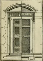 An illustration from The first book of architecture (1733)
