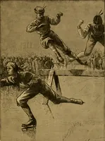 An illustration from The book of athletics and out-of-door sports .. (1895)