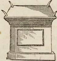 An illustration from The book of the chapter : or, Monitorial instructions, in the degrees of mark, past and most excellent master, and the holy Royal arch (1865)