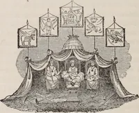 Picture 24 of 37 from The book of the chapter : or, Monitorial instructions, in the degrees of mark, past and most excellent master, and the holy Royal arch (1865), leaf 135