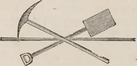 An illustration from The book of the chapter : or, Monitorial instructions, in the degrees of mark, past and most excellent master, and the holy Royal arch (1865)