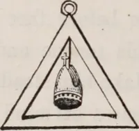 An illustration from The book of the chapter : or, Monitorial instructions, in the degrees of mark, past and most excellent master, and the holy Royal arch (1865)