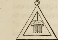 An illustration from The book of the chapter : or, Monitorial instructions, in the degrees of mark, past and most excellent master, and the holy Royal arch (1865)