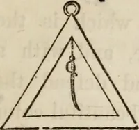 An illustration from The book of the chapter : or, Monitorial instructions, in the degrees of mark, past and most excellent master, and the holy Royal arch (1865)