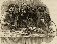 An illustration from The book of the chapter : or, Monitorial instructions, in the degrees of mark, past and most excellent master, and the holy Royal arch (1865)