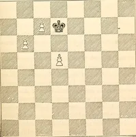 Picture 59 of 84 from The book of chess: containing the rudiments of the game, and elementary analyses of the most popular openings ; exemplified in games actually played by the greatest masters; including Staunton's analysis of the king's and queen's gambits, numerous positions and problems on diagrams, both original and selected; also a series of chess tales, with illustrations engraved from original designs ; the whole extracted and translated from the best sources (1857), leaf 128