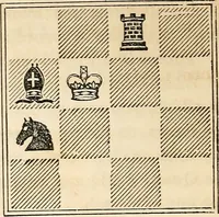 Picture 7 of 84 from The book of chess: containing the rudiments of the game, and elementary analyses of the most popular openings ; exemplified in games actually played by the greatest masters; including Staunton's analysis of the king's and queen's gambits, numerous positions and problems on diagrams, both original and selected; also a series of chess tales, with illustrations engraved from original designs ; the whole extracted and translated from the best sources (1857), leaf 37