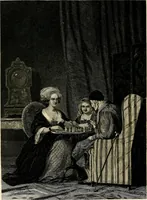 Picture 83 of 84 from The book of chess: containing the rudiments of the game, and elementary analyses of the most popular openings ; exemplified in games actually played by the greatest masters; including Staunton's analysis of the king's and queen's gambits, numerous positions and problems on diagrams, both original and selected; also a series of chess tales, with illustrations engraved from original designs ; the whole extracted and translated from the best sources (1857), leaf 509