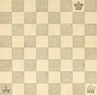 An illustration from The book of chess: containing the rudiments of the game, and elementary analyses of the most popular openings ; exemplified in games actually played by the greatest masters; including Staunton's analysis of the king's and queen's gambits, numerous positions and problems on diagrams, both original and selected; also a series of chess tales, with illustrations engraved from original designs ; the whole extracted and translated from the best sources (1857)