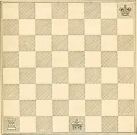 Picture 24 of 84 from The book of chess: containing the rudiments of the game, and elementary analyses of the most popular openings ; exemplified in games actually played by the greatest masters; including Staunton's analysis of the king's and queen's gambits, numerous positions and problems on diagrams, both original and selected; also a series of chess tales, with illustrations engraved from original designs ; the whole extracted and translated from the best sources (1857), leaf 68