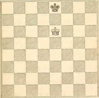Picture 31 of 84 from The book of chess: containing the rudiments of the game, and elementary analyses of the most popular openings ; exemplified in games actually played by the greatest masters; including Staunton's analysis of the king's and queen's gambits, numerous positions and problems on diagrams, both original and selected; also a series of chess tales, with illustrations engraved from original designs ; the whole extracted and translated from the best sources (1857), leaf 80