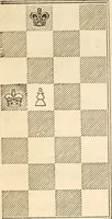 Picture 35 of 84 from The book of chess: containing the rudiments of the game, and elementary analyses of the most popular openings ; exemplified in games actually played by the greatest masters; including Staunton's analysis of the king's and queen's gambits, numerous positions and problems on diagrams, both original and selected; also a series of chess tales, with illustrations engraved from original designs ; the whole extracted and translated from the best sources (1857), leaf 89
