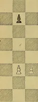 An illustration from The book of chess: containing the rudiments of the game, and elementary analyses of the most popular openings (1882)