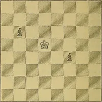 An illustration from The book of chess: containing the rudiments of the game, and elementary analyses of the most popular openings (1882)