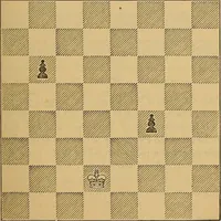An illustration from The book of chess: containing the rudiments of the game, and elementary analyses of the most popular openings (1882)