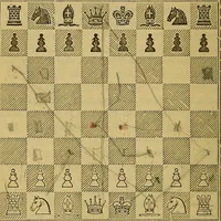 An illustration from The book of chess: containing the rudiments of the game, and elementary analyses of the most popular openings (1882)