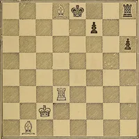An illustration from The book of chess: containing the rudiments of the game, and elementary analyses of the most popular openings (1882)
