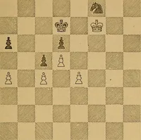 Picture 11 of 110 from The book of chess: containing the rudiments of the game, and elementary analyses of the most popular openings (1882), leaf 42