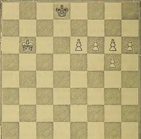 An illustration from The book of chess: containing the rudiments of the game, and elementary analyses of the most popular openings (1882)