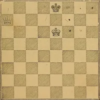 An illustration from The book of chess: containing the rudiments of the game, and elementary analyses of the most popular openings (1882)