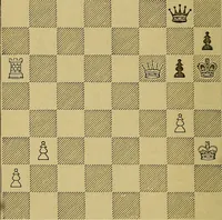 An illustration from The book of chess: containing the rudiments of the game, and elementary analyses of the most popular openings (1882)