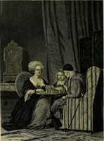 An illustration from The book of chess: containing the rudiments of the game, and elementary analyses of the most popular openings (1882)
