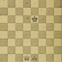 An illustration from The book of chess: containing the rudiments of the game, and elementary analyses of the most popular openings (1882)