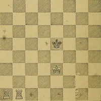 An illustration from The book of chess: containing the rudiments of the game, and elementary analyses of the most popular openings (1882)