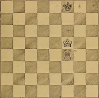 An illustration from The book of chess: containing the rudiments of the game, and elementary analyses of the most popular openings (1882)