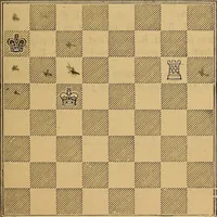 An illustration from The book of chess: containing the rudiments of the game, and elementary analyses of the most popular openings (1882)