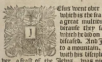 An illustration from The book of common-prayer and administration of the sacraments, and other rites & ceremonies of the Church, according to the use of the Church of England : together with the Psalter or Psalms of David, pointed as they are to be sung or said in churches, and the form & manner of making, ordaining, & consecrating of bishops, priests, and deacons (1669)