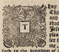 An illustration from The book of common-prayer and administration of the sacraments, and other rites & ceremonies of the Church, according to the use of the Church of England : together with the Psalter or Psalms of David, pointed as they are to be sung or said in churches, and the form & manner of making, ordaining, & consecrating of bishops, priests, and deacons (1669)