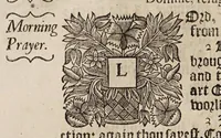 An illustration from The book of common-prayer and administration of the sacraments, and other rites & ceremonies of the Church, according to the use of the Church of England : together with the Psalter or Psalms of David, pointed as they are to be sung or said in churches, and the form & manner of making, ordaining, & consecrating of bishops, priests, and deacons (1669)