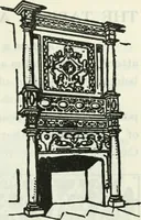 An illustration from The book of decorative furniture, its form, colour and history (1910)