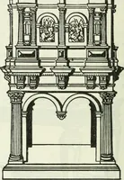 An illustration from The book of decorative furniture, its form, colour and history (1910)
