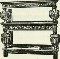 An illustration from The book of decorative furniture, its form, colour and history (1910)