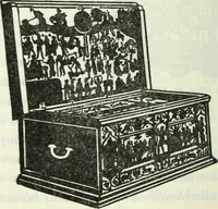 An illustration from The book of decorative furniture, its form, colour and history (1910)