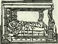 An illustration from The book of decorative furniture, its form, colour and history (1910)