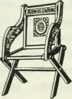 An illustration from The book of decorative furniture, its form, colour and history (1910)