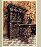Picture 121 of 386 from The book of decorative furniture, its form, colour and history (1910), leaf 178