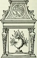 An illustration from The book of decorative furniture, its form, colour and history (1910)